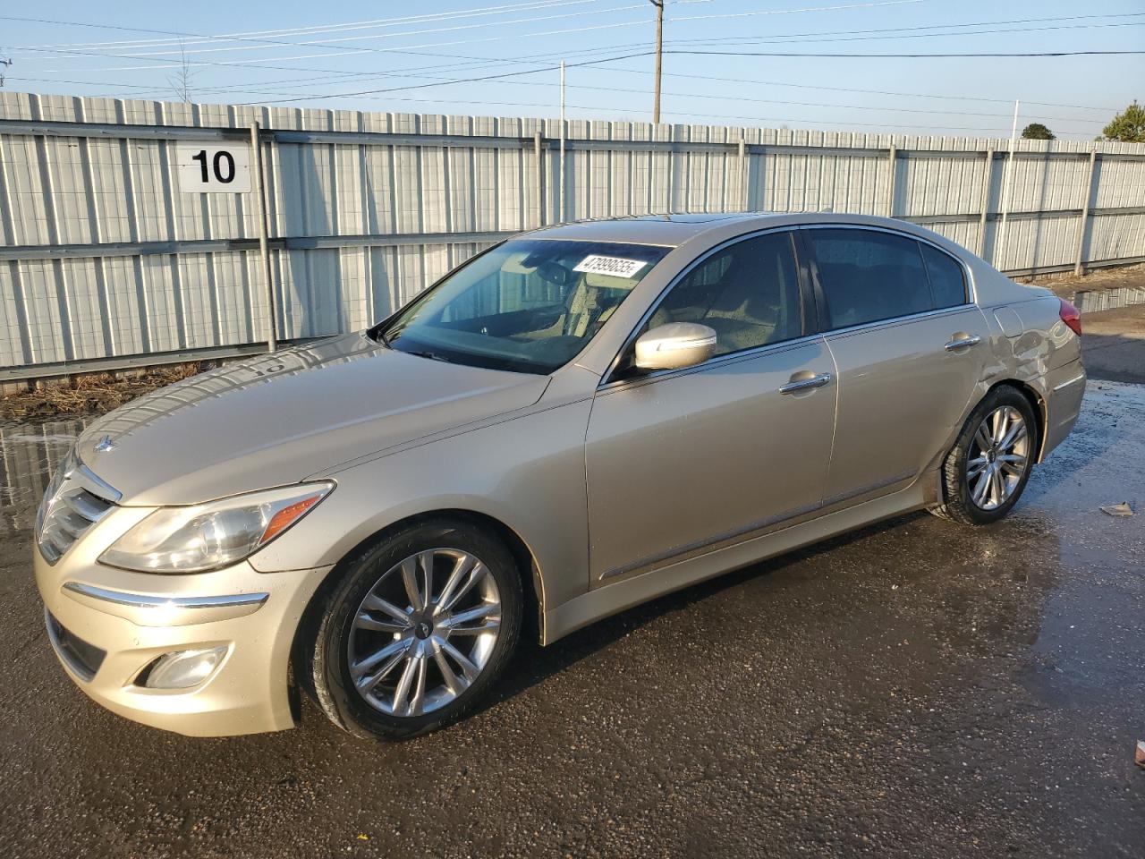 2012 Hyundai Genesis VIN KMHGC4DF9CU163914