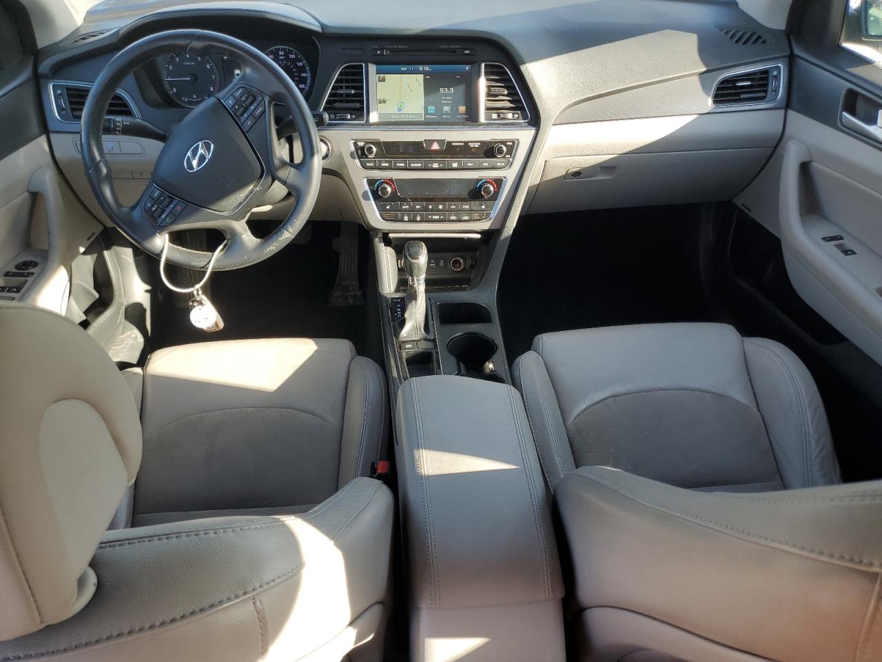 2015 Hyundai Sonata VIN 5NPE34AF6FH094985 Copart auction photo, rear end damage thumbnail 8