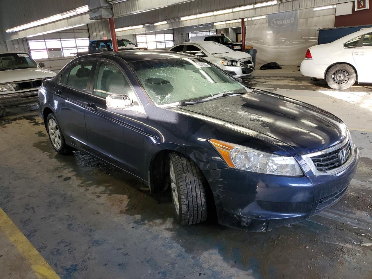 2009 Honda Accord VIN 1HGCP26709A120141 Copart auction photo, undercarriage damage thumbnail 4