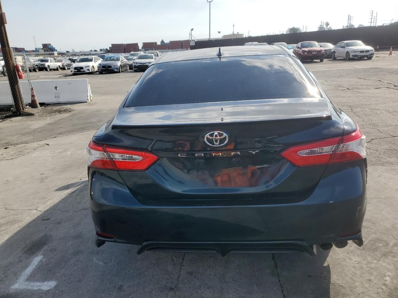 2020 Toyota Camry VIN 4T1M11AK4LU391912 Copart auction photo, front end / side damage thumbnail 6