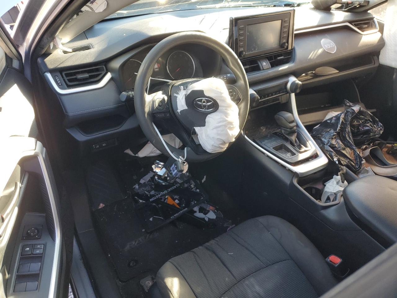 2019 Toyota RAV 4 VIN JTMH1RFV1KD016971 Copart auction photo, front end / side damage thumbnail 8