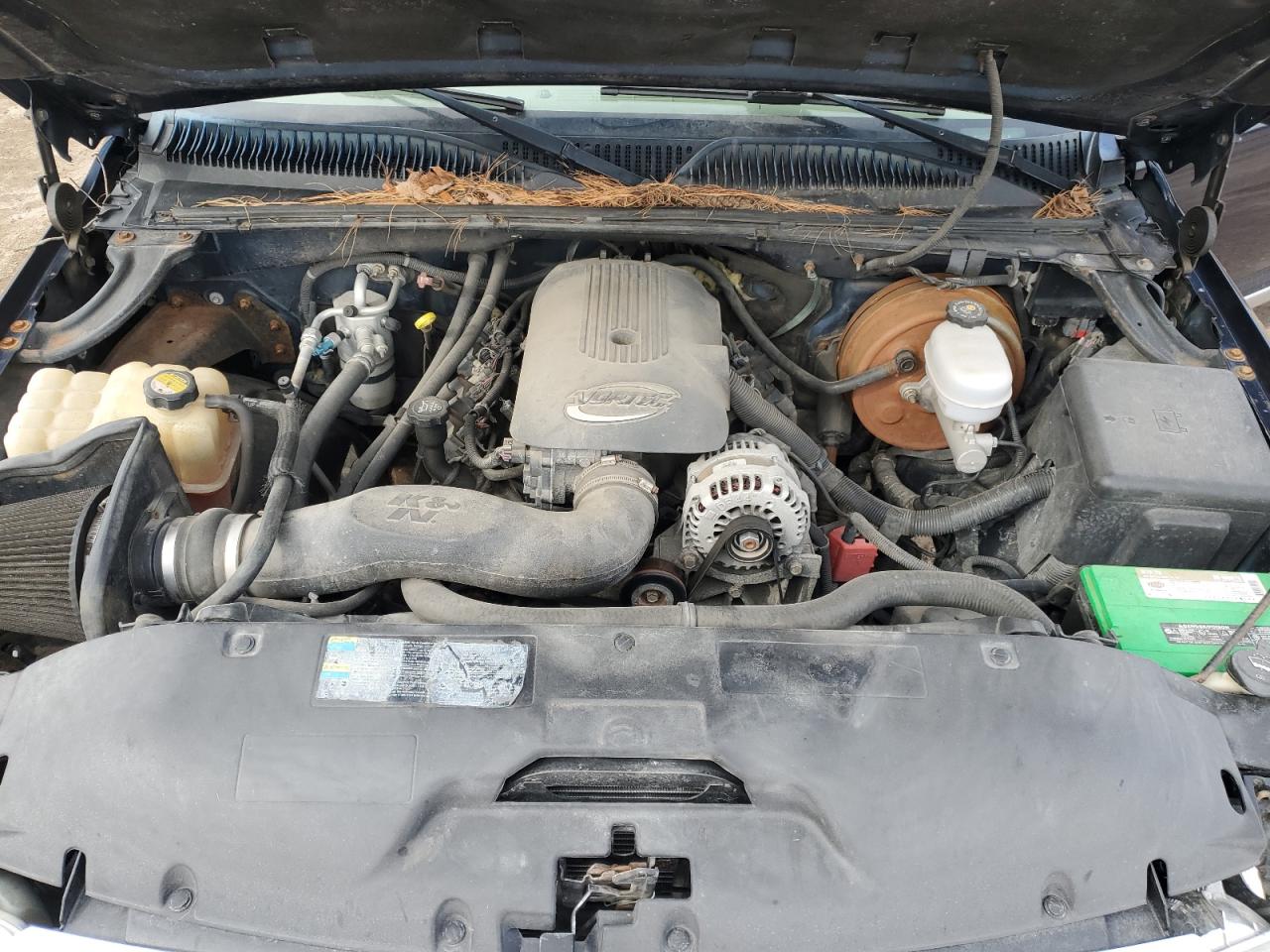 2007 GMC Sierra VIN 2GTEK13Z371172263 Copart auction photo, front end / minor dent/scratches damage thumbnail 11