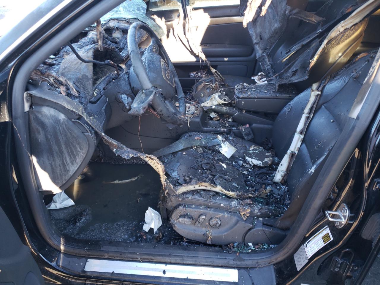 2008 Audi A4 VIN WAUDF78E98A062976 Copart auction photo, burn damage thumbnail 7