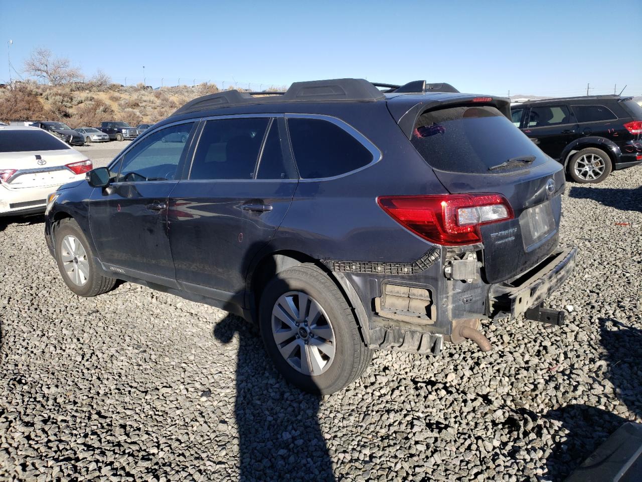 2017 Subaru Outback VIN 4S4BSAFC5H3247806 Copart auction photo, rear end damage thumbnail 2