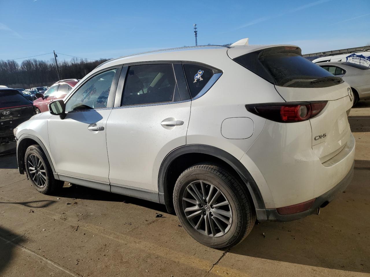 2021 Mazda CX-5 VIN JM3KFACM5M0314106 Copart auction photo, front end / side damage thumbnail 2