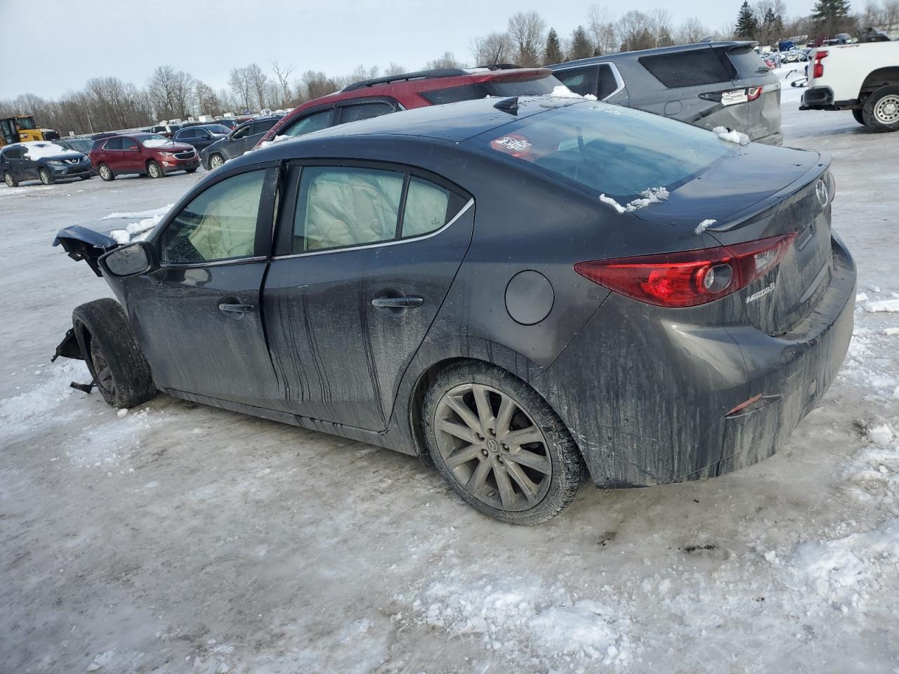 2018 Mazda 3 VIN 3MZBN1V38JM163140 Copart auction photo, front end damage thumbnail 2