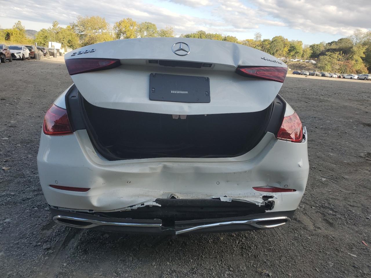 2024 Mercedes-Benz C-klasse VIN W1KAF4HB5RR181871 Copart auction photo, rear end / minor dent/scratches damage thumbnail 6