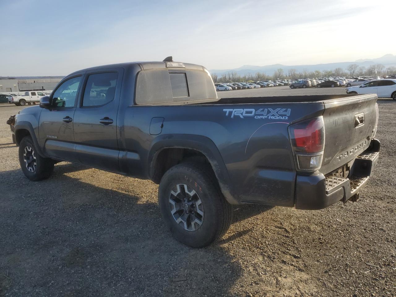 2021 Toyota Tacoma VIN 3TMDZ5BN8MM114280 Copart auction photo, undercarriage / rear end damage thumbnail 2