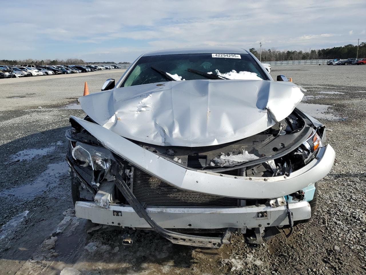 2018 Chevrolet Impala VIN 2G1125S39J9157920 Copart auction photo, front end damage thumbnail 5