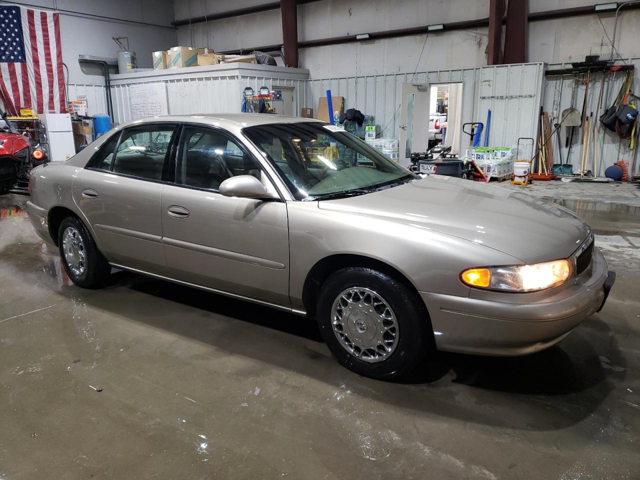 2003 Buick Century VIN 2G4WS52J731245678 Copart auction photo, side / front end damage thumbnail 4