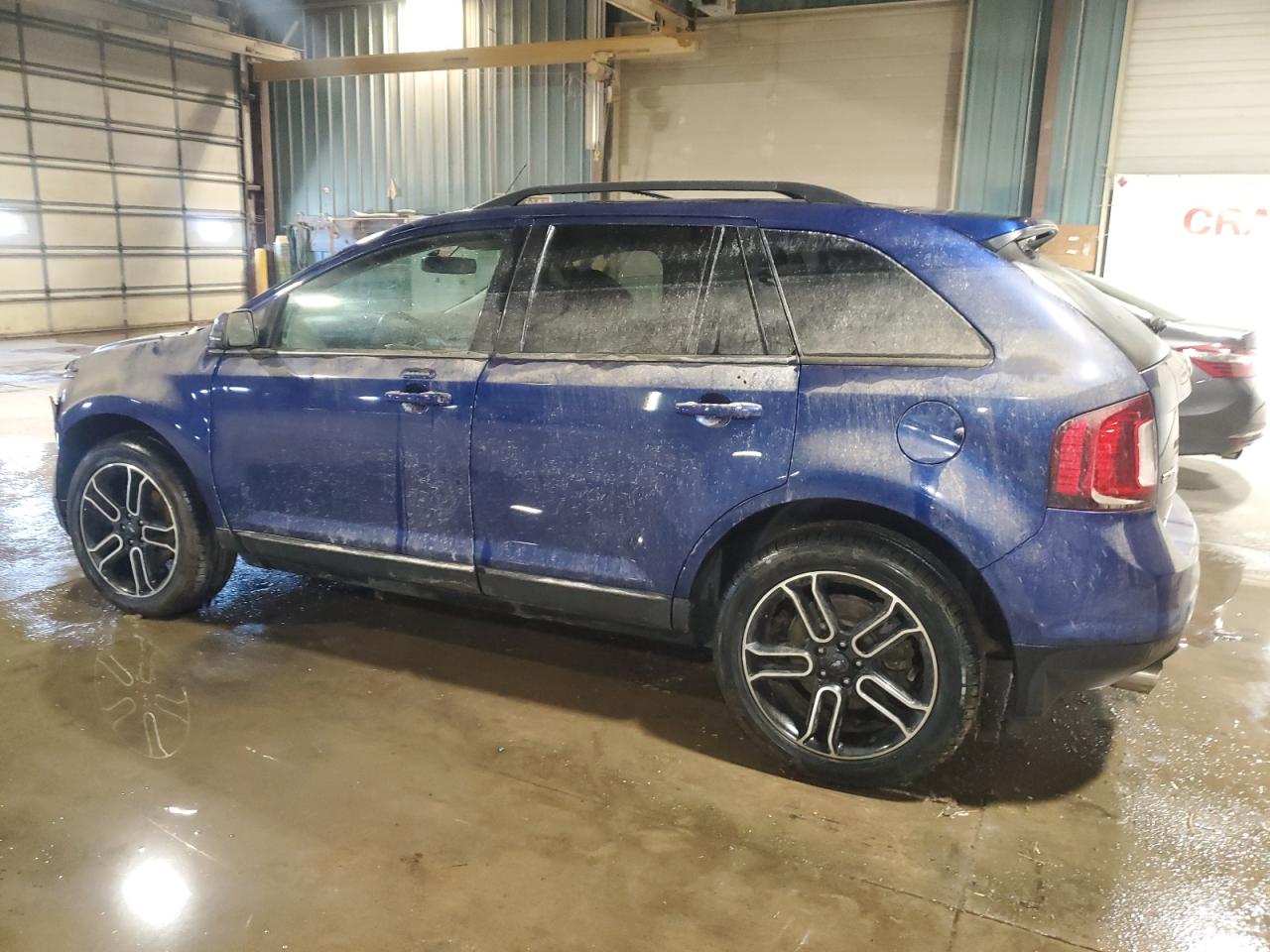 2014 Ford Edge VIN 2FMDK4JCXEBB41106 Copart auction photo, water/flood / front end damage thumbnail 2