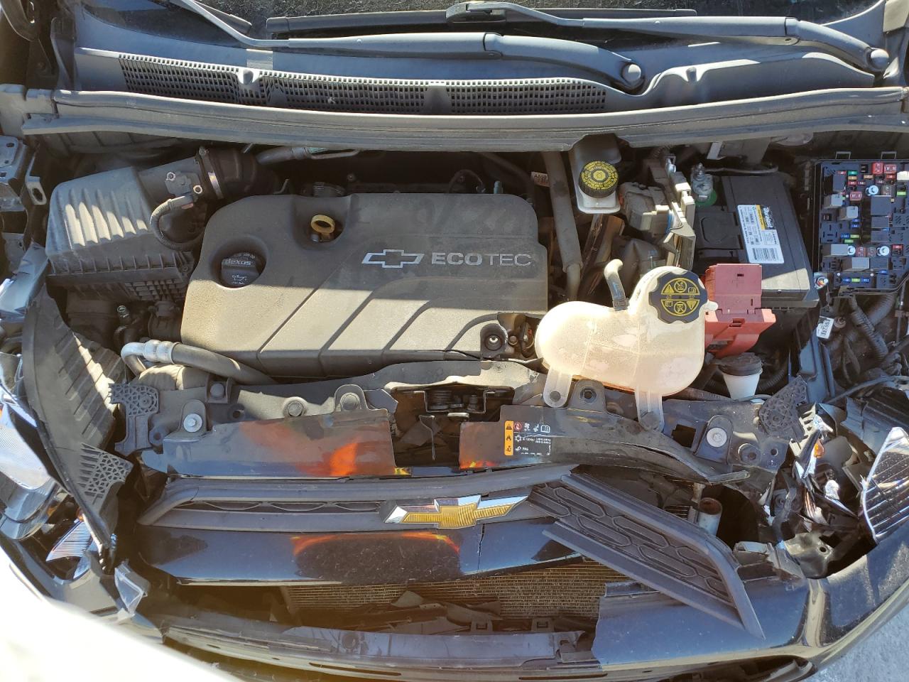 2018 Chevrolet Spark VIN KL8CB6SAXJC448576 Copart auction photo, front end damage thumbnail 12