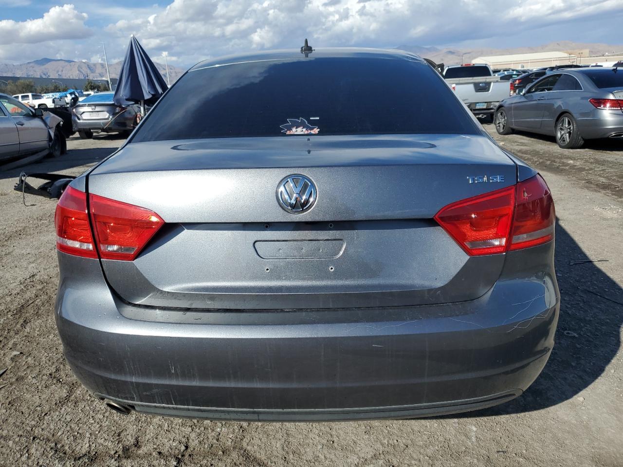 2015 Volkswagen Passat VIN 1VWBT7A35FC080093 Copart auction photo, side damage thumbnail 6