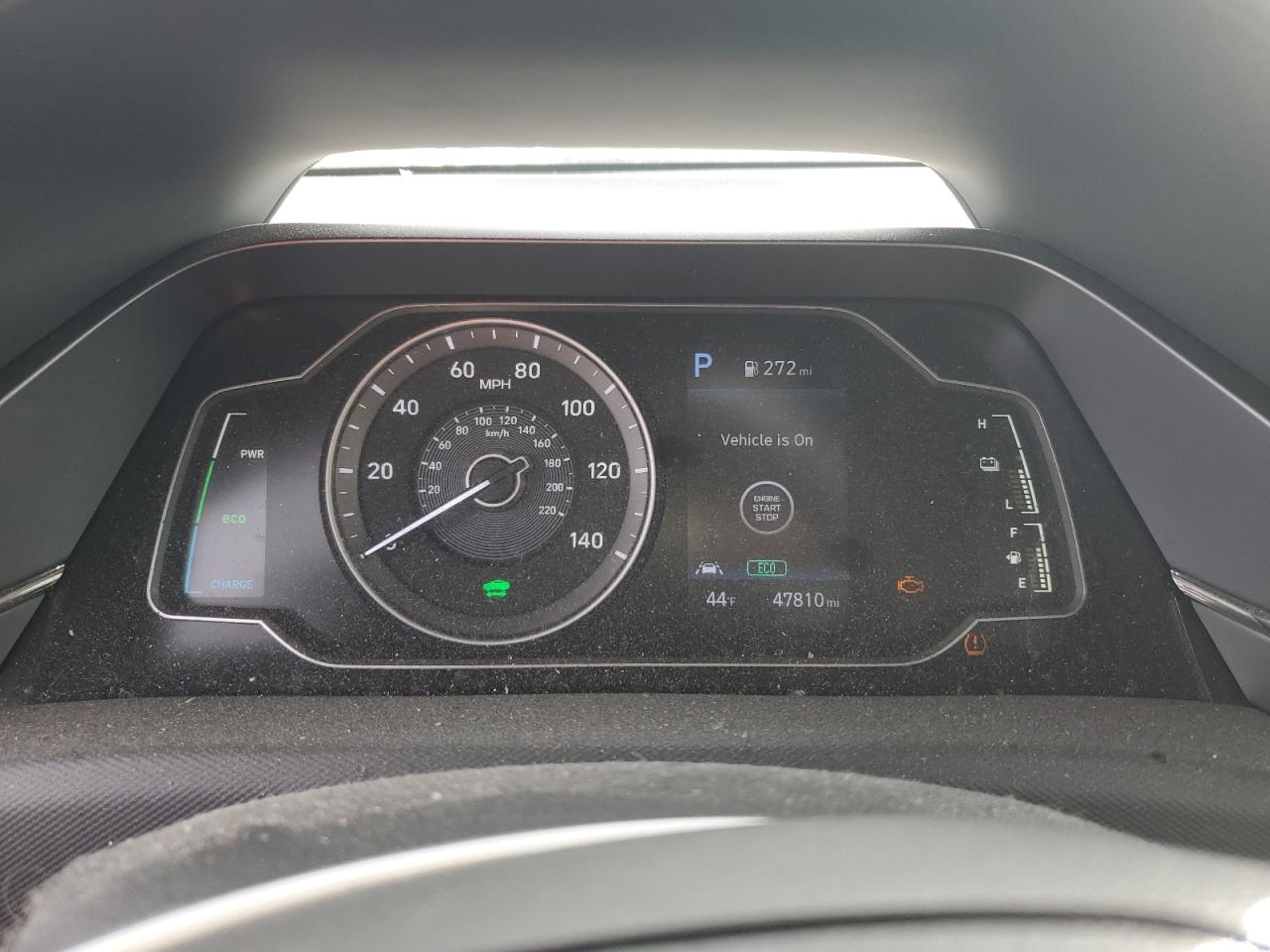 2020 Hyundai IONIQ VIN KMHC65LC0LU232587 Copart auction photo, rear end / front end damage thumbnail 9