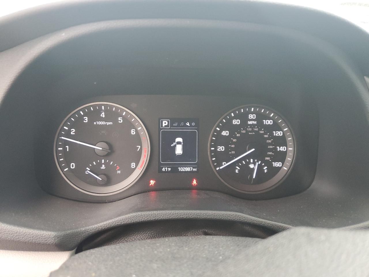 2018 Hyundai Tucson VIN KM8J3CA42JU745076 Copart auction photo, front end damage thumbnail 9