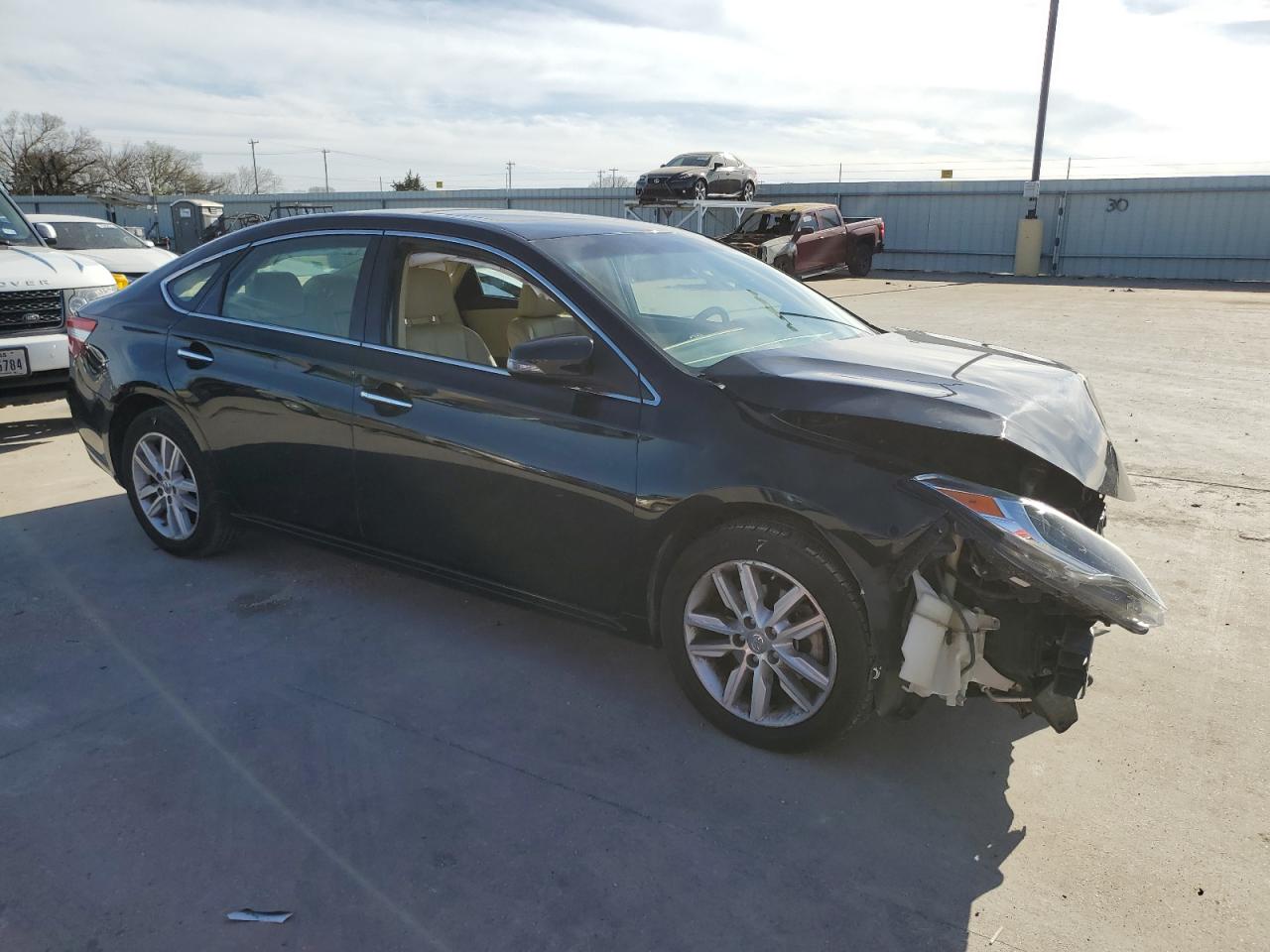 2015 Toyota Avalon VIN 4T1BK1EB4FU145512 Copart auction photo, front end / hail damage thumbnail 4
