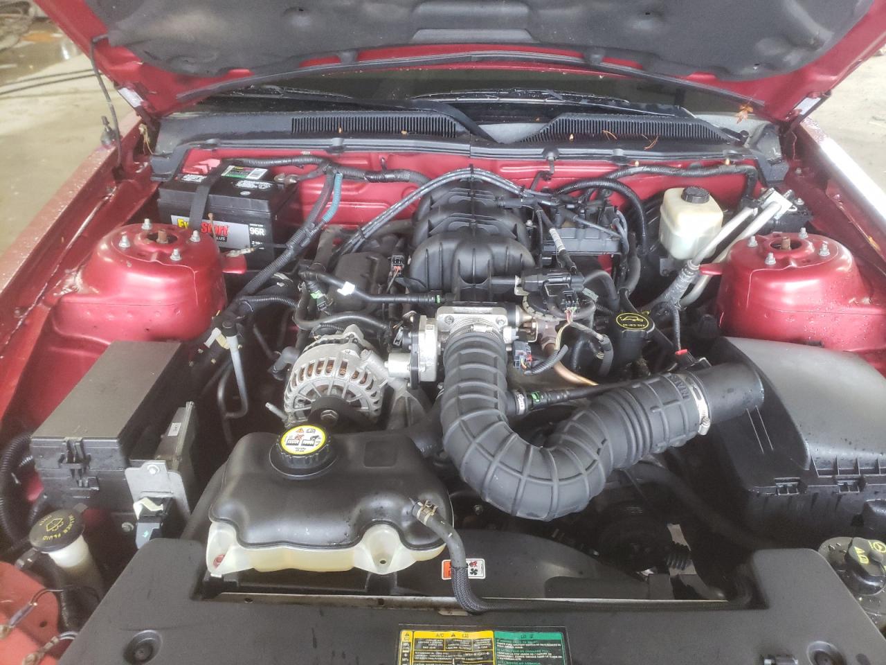 2008 Ford Mustang VIN 1ZVHT80N985142119 Copart auction photo, side damage thumbnail 11