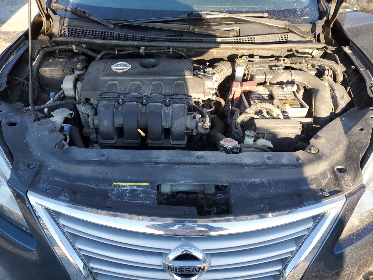 2013 Nissan Sentra VIN 3N1AB7AP1DL767404 Copart auction photo, rear end damage thumbnail 11