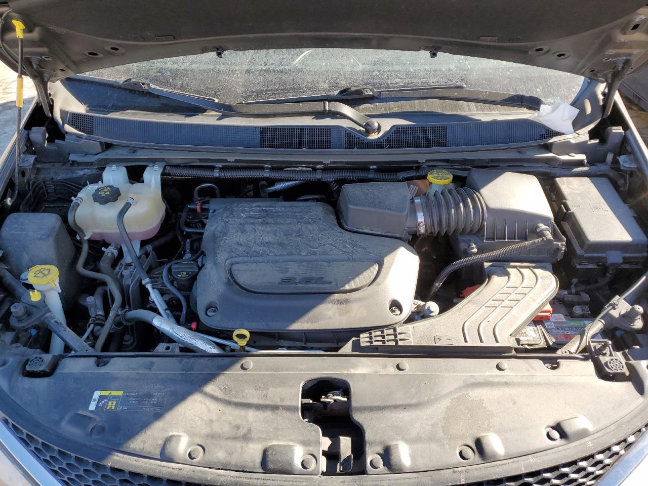 2019 Chrysler Pacifica VIN 2C4RC1BG9KR636469 Copart auction photo, front end / undercarriage damage thumbnail 12