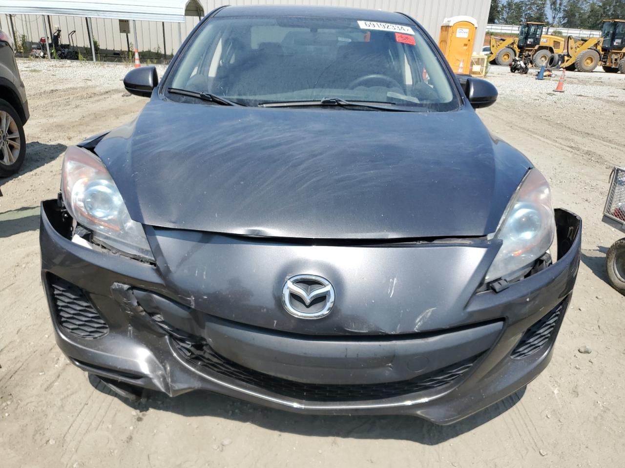2012 Mazda 3 VIN JM1BL1V75C1605612 Copart auction photo, front end damage thumbnail 5