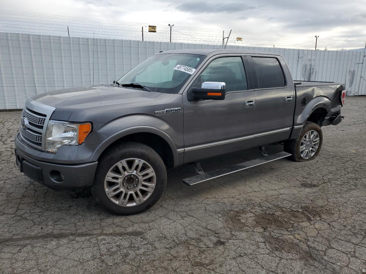 2009 Ford F-150 VIN 1FTPW12V19FA97537