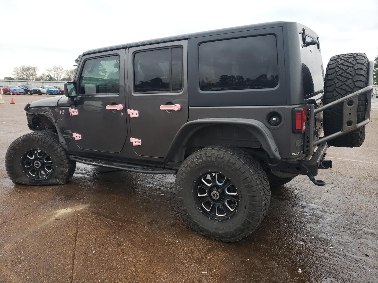 2016 Jeep Wrangler VIN 1C4BJWDG3GL328036 Copart auction photo, front end damage thumbnail 2