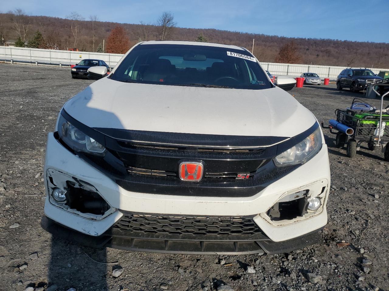 2017 Honda Civic VIN 2HGFC1E50HH706017 Copart auction photo, rear end damage thumbnail 5