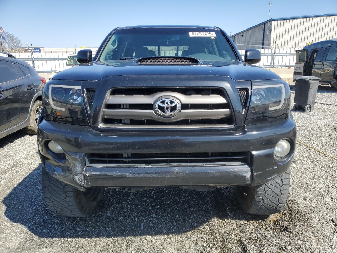 2009 Toyota Tacoma VIN 3TMJU62N59M074769 Copart auction photo, side / rear end damage thumbnail 5
