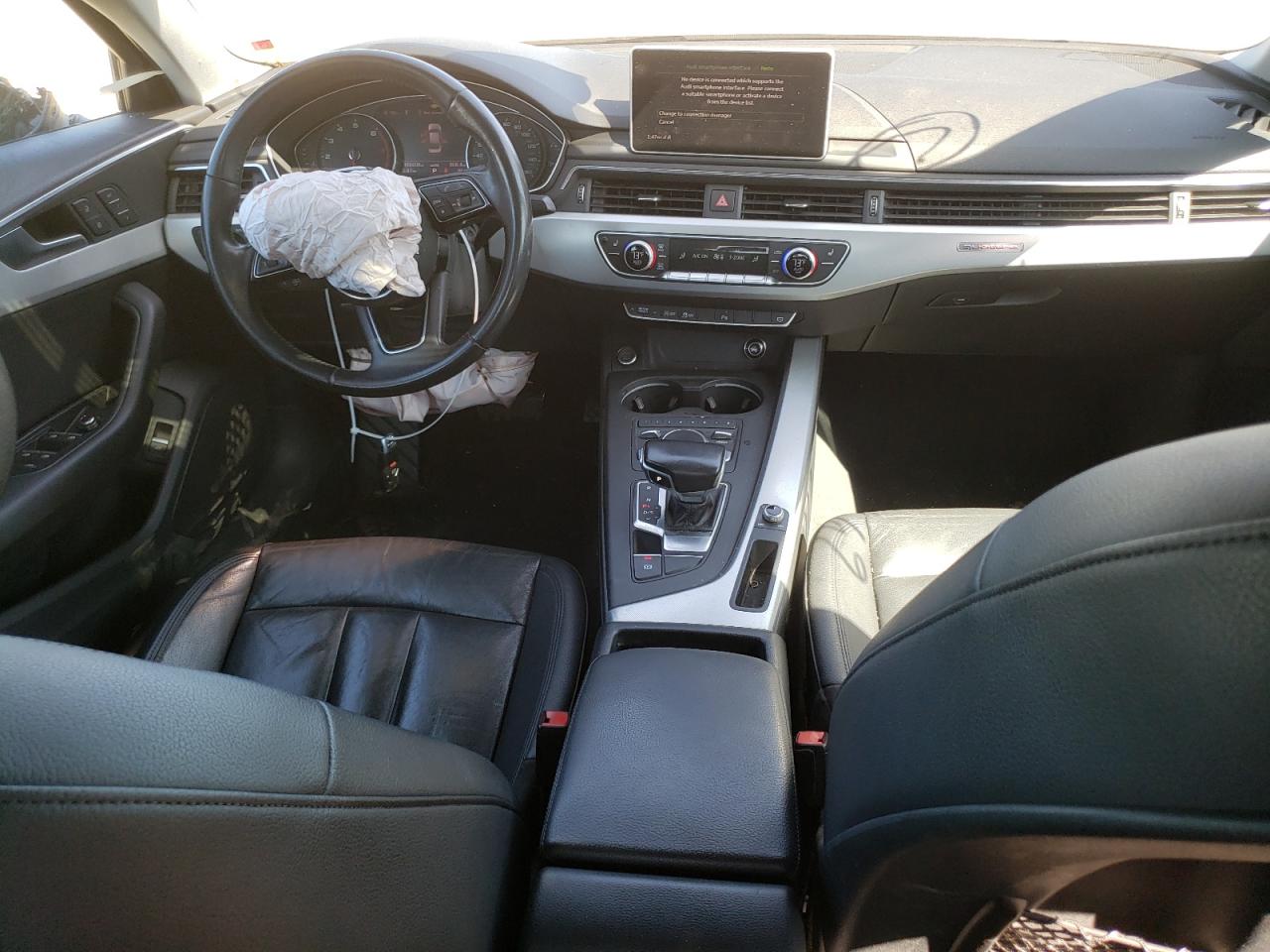 2017 Audi A4 VIN WAUANAF49HN001293 Copart auction photo, front end / side damage thumbnail 8