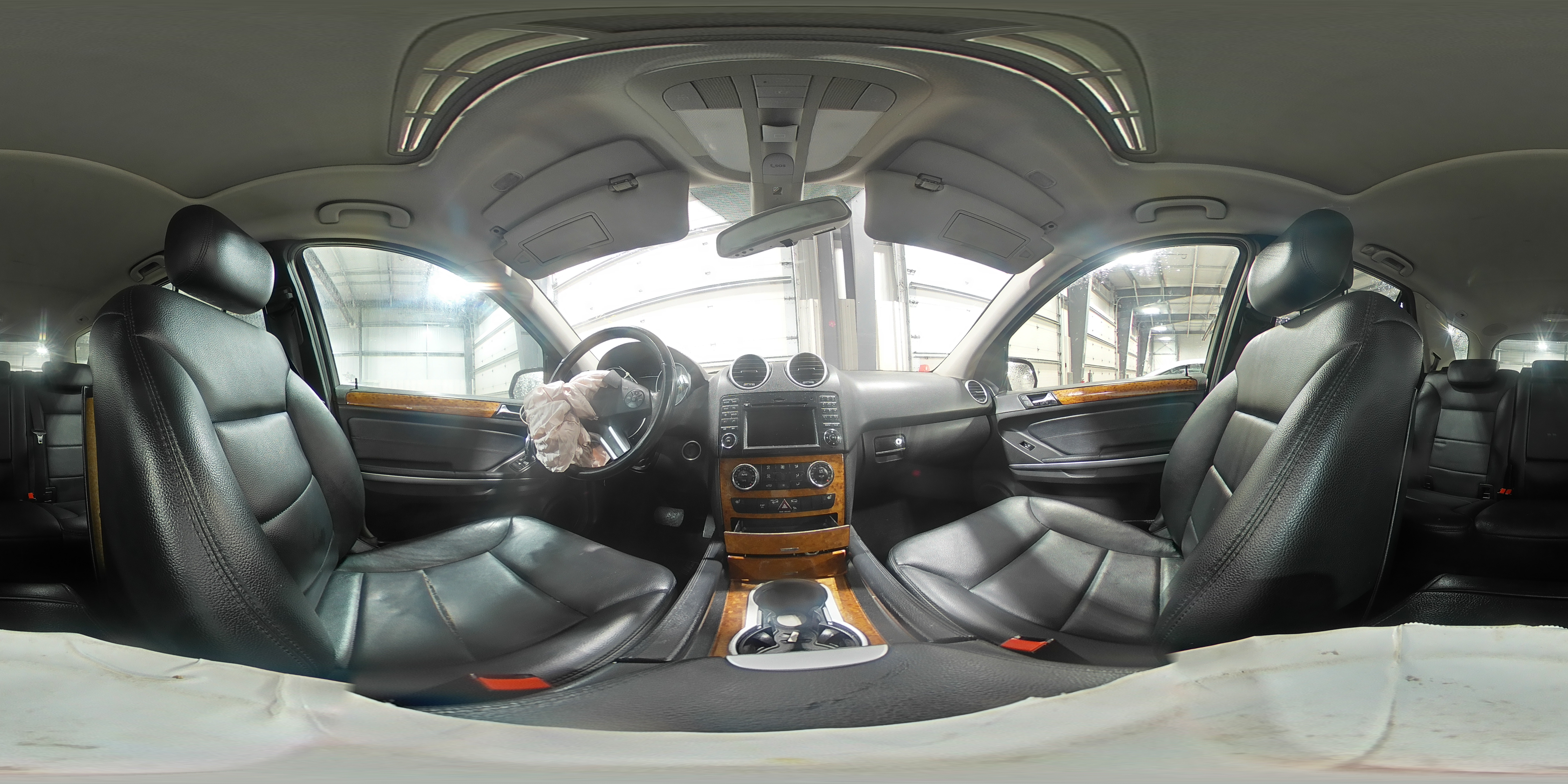 2009 Mercedes-Benz M-klasse VIN 4JGBB86E59A519388 Copart auction photo, front end damage thumbnail 14