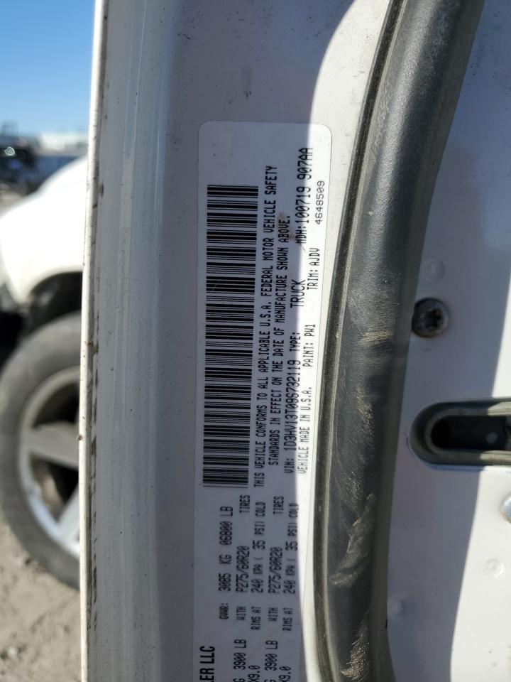 2009 Dodge RAM VIN 1D3HV13T09S732119 Copart auction photo, side / all over damage thumbnail 12