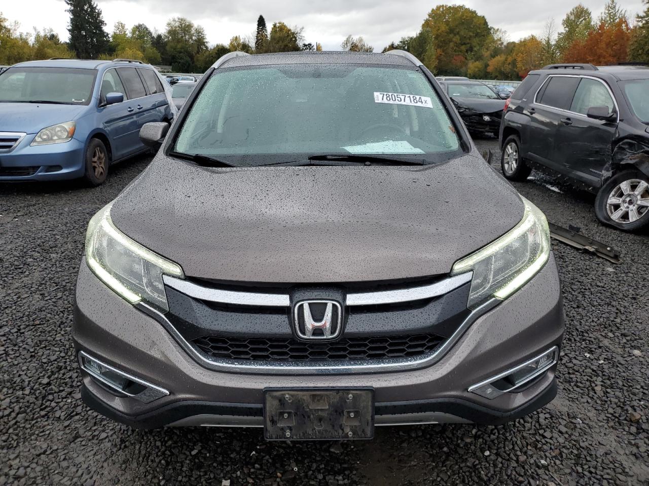 2015 Honda CR-V VIN 2HKRM4H71FH678787 Copart auction photo, rear end damage thumbnail 5
