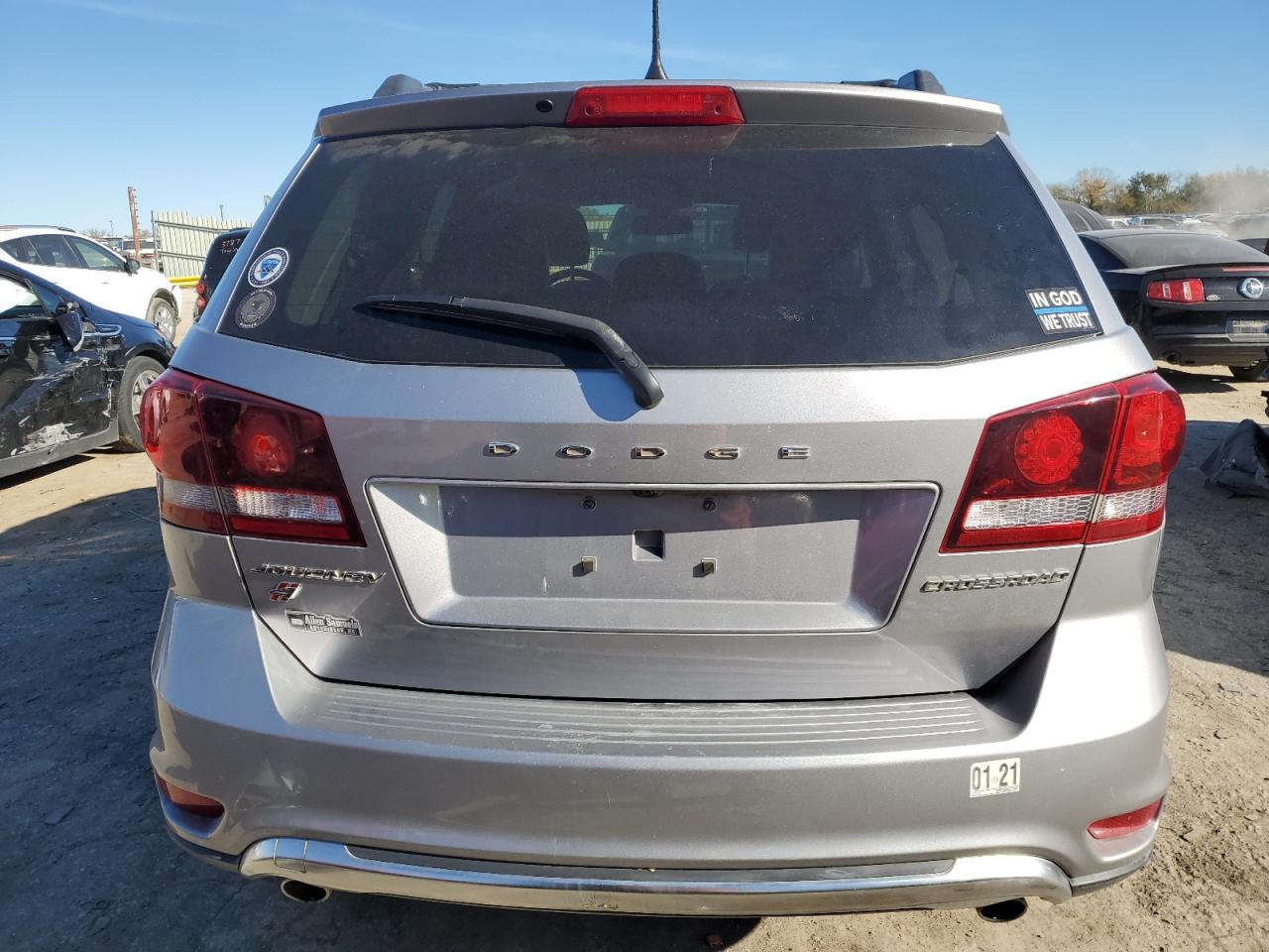2018 Dodge Journey VIN 3C4PDDGG4JT516864 Copart auction photo, front end / minor dent/scratches damage thumbnail 6