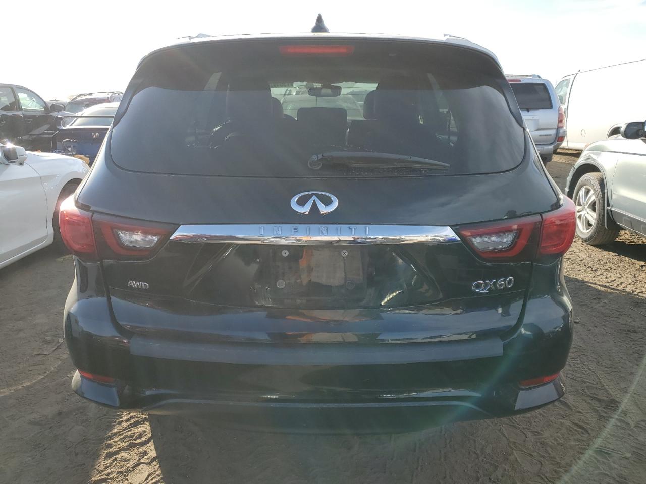 2019 Infiniti QX60 VIN 5N1DL0MM9KC552034 Copart auction photo, front end damage thumbnail 6