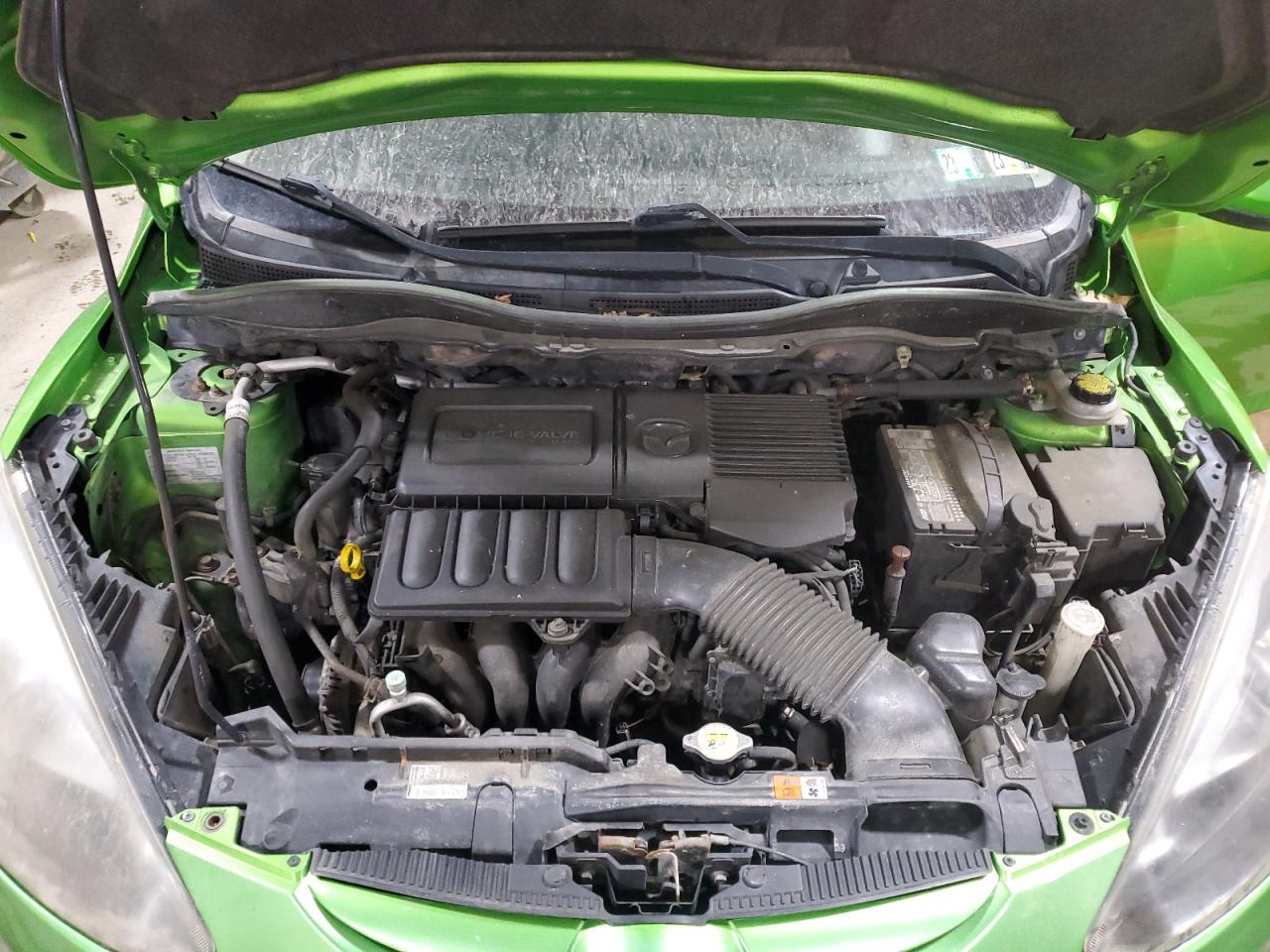2011 Mazda 2 VIN JM1DE1HZ3B0130224 Copart auction photo, normal wear damage thumbnail 11