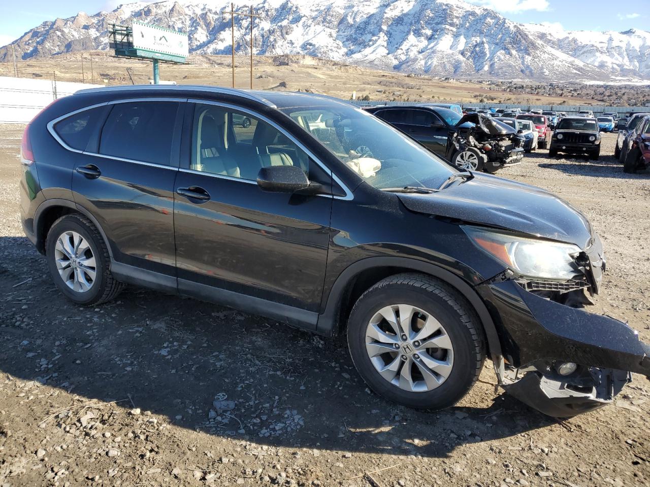 2012 Honda CR-V VIN JHLRM3H7XCC006523 Copart auction photo, front end damage thumbnail 4