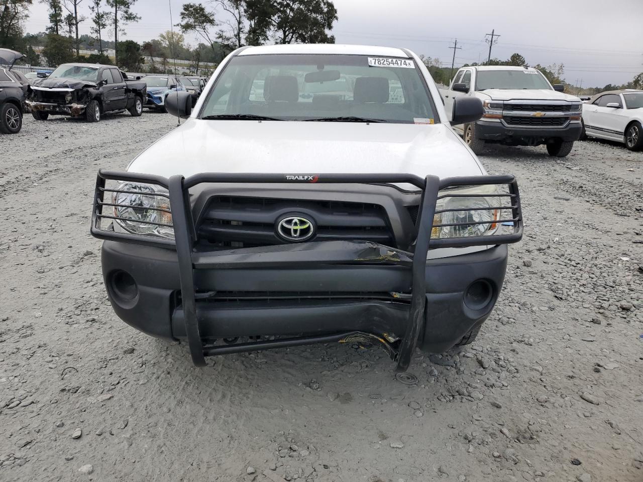 2008 Toyota Tacoma VIN 5TENX22N18Z520791 Copart auction photo, front end damage thumbnail 5