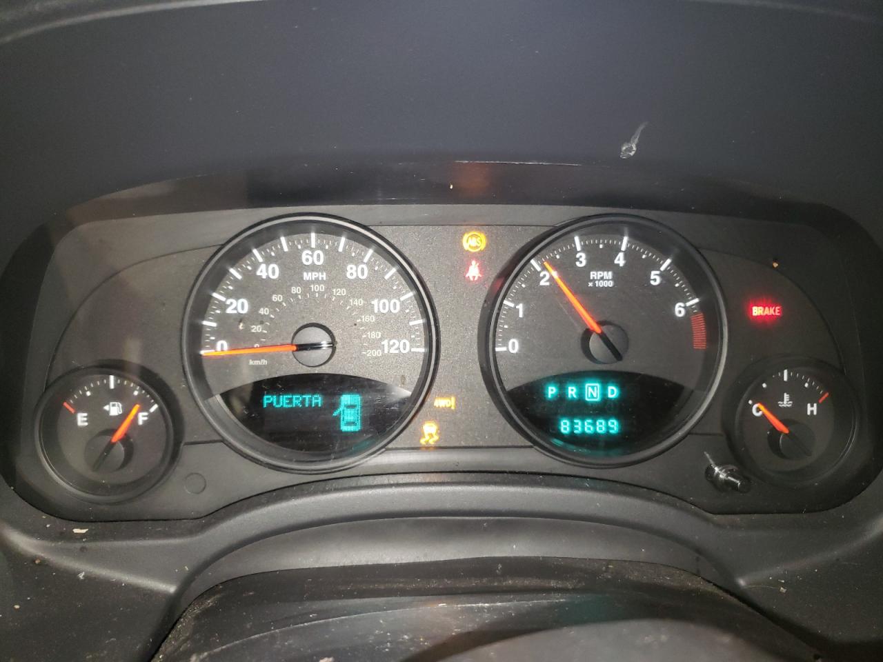 2012 Jeep Liberty (Patriot) VIN 1C4NJRFB0CD715650 Copart auction photo, front end damage thumbnail 9