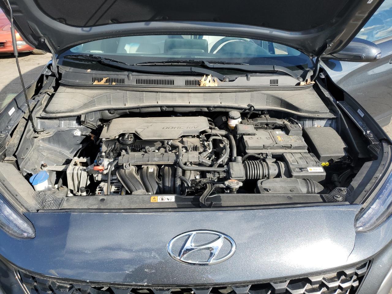 2022 Hyundai Kona VIN KM8K3CAB4NU808204 Copart auction photo, rear end damage thumbnail 12