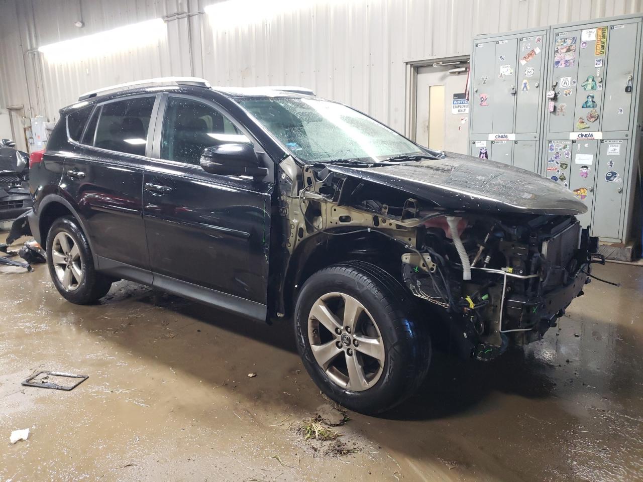 2015 Toyota RAV 4 VIN 2T3RFREV9FW340010 Copart auction photo, front end damage thumbnail 4