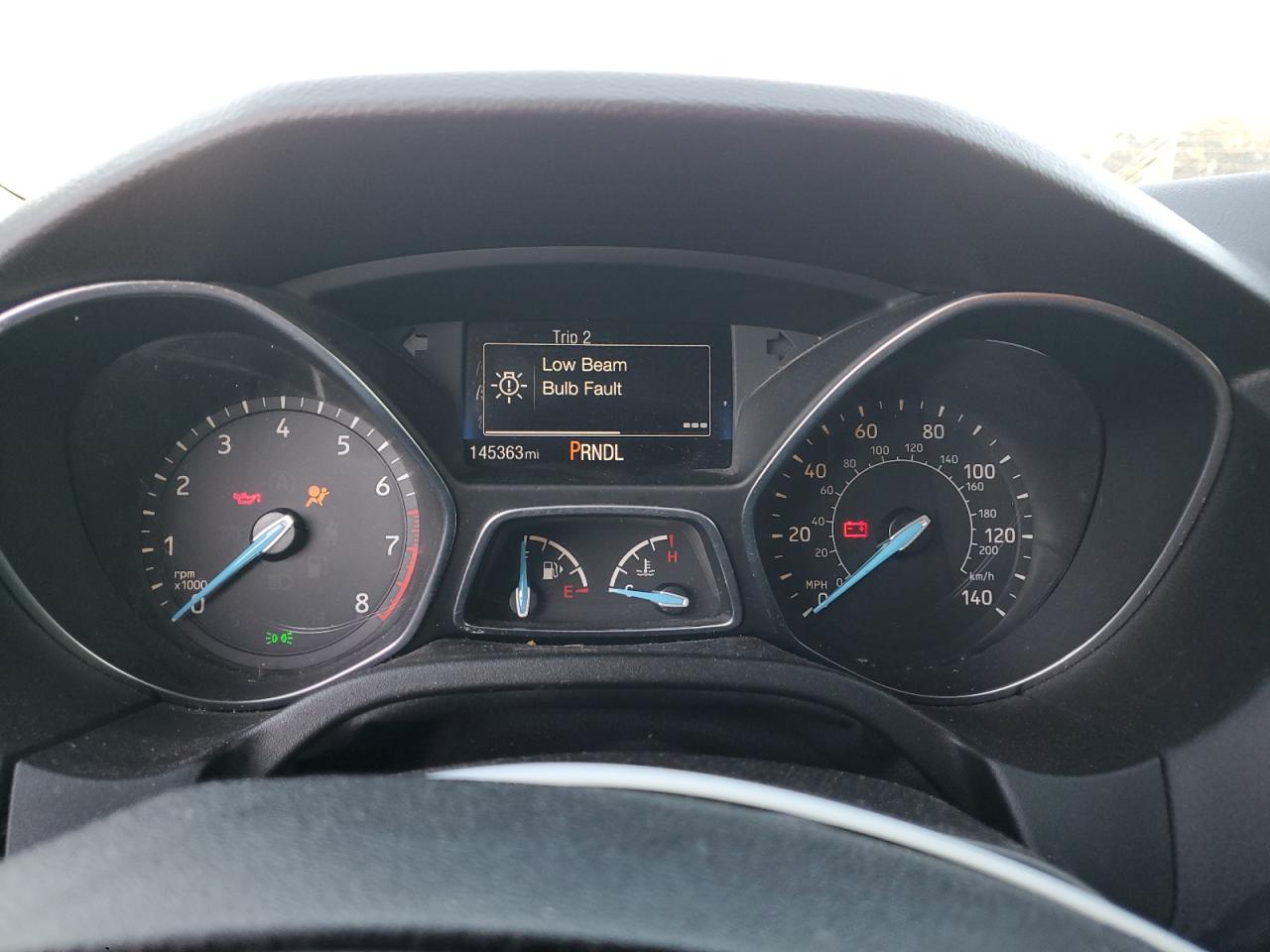 2018 Ford Focus VIN 1FADP3E28JL201711 Copart auction photo, front end / side damage thumbnail 9