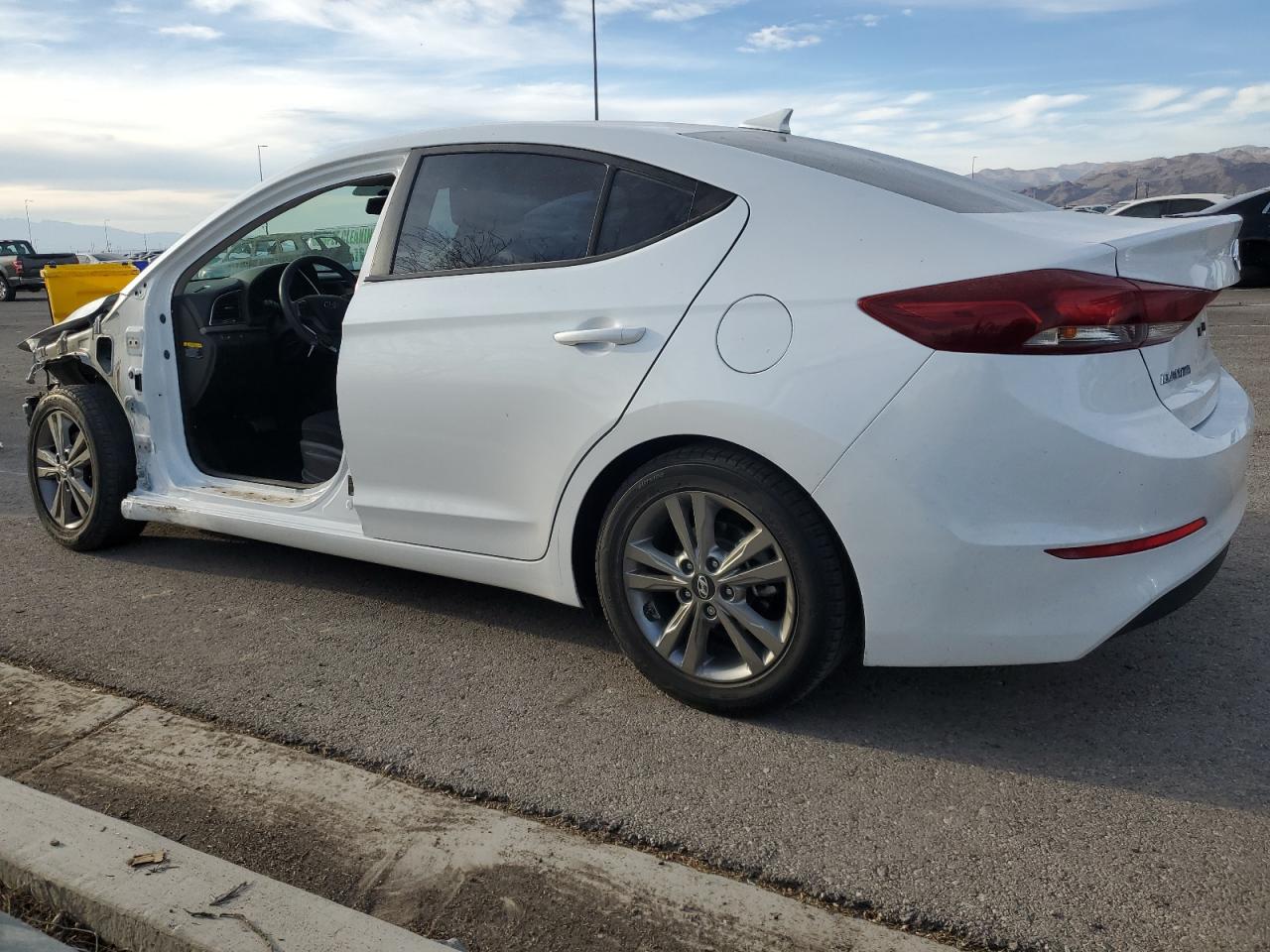 2018 Hyundai Elantra VIN 5NPD84LF4JH361799 Copart auction photo, side damage thumbnail 2