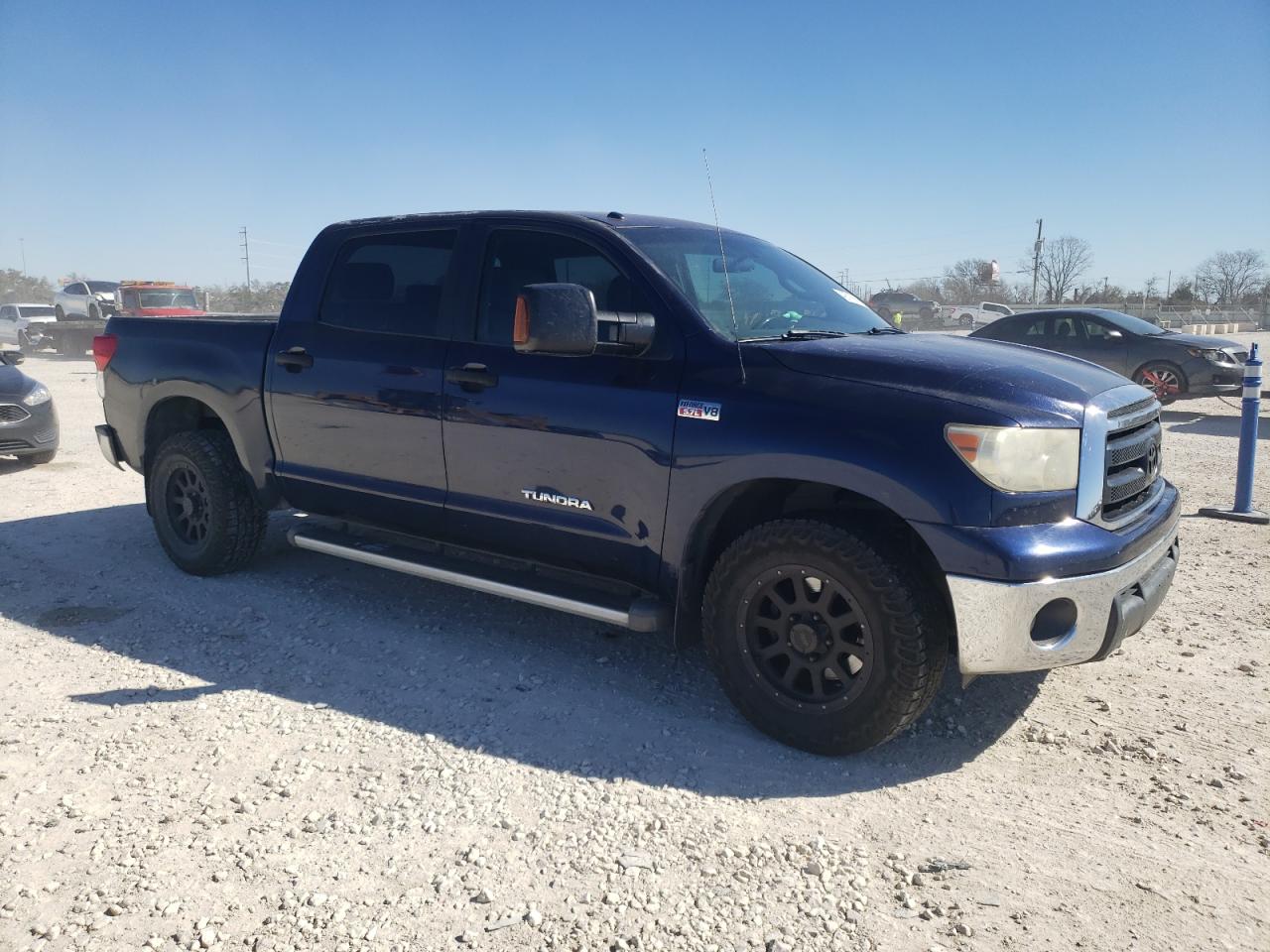 2010 Toyota Tundra VIN 5TFEY5F10AX095695 Copart auction photo, side / rear end damage thumbnail 4