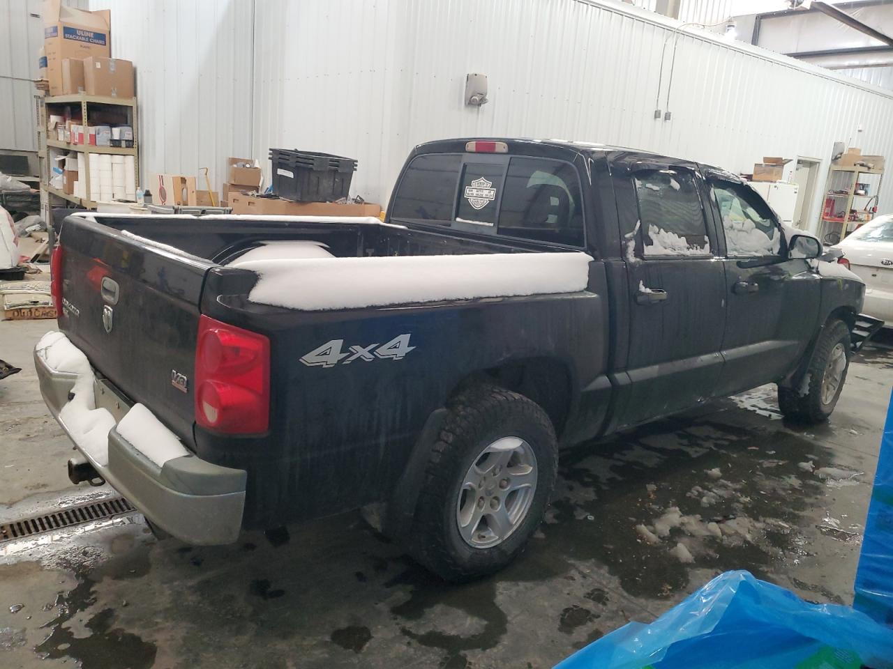 2006 Dodge Dakota VIN 1D7HW48N06S510568 Copart auction photo, front end / hail damage thumbnail 3