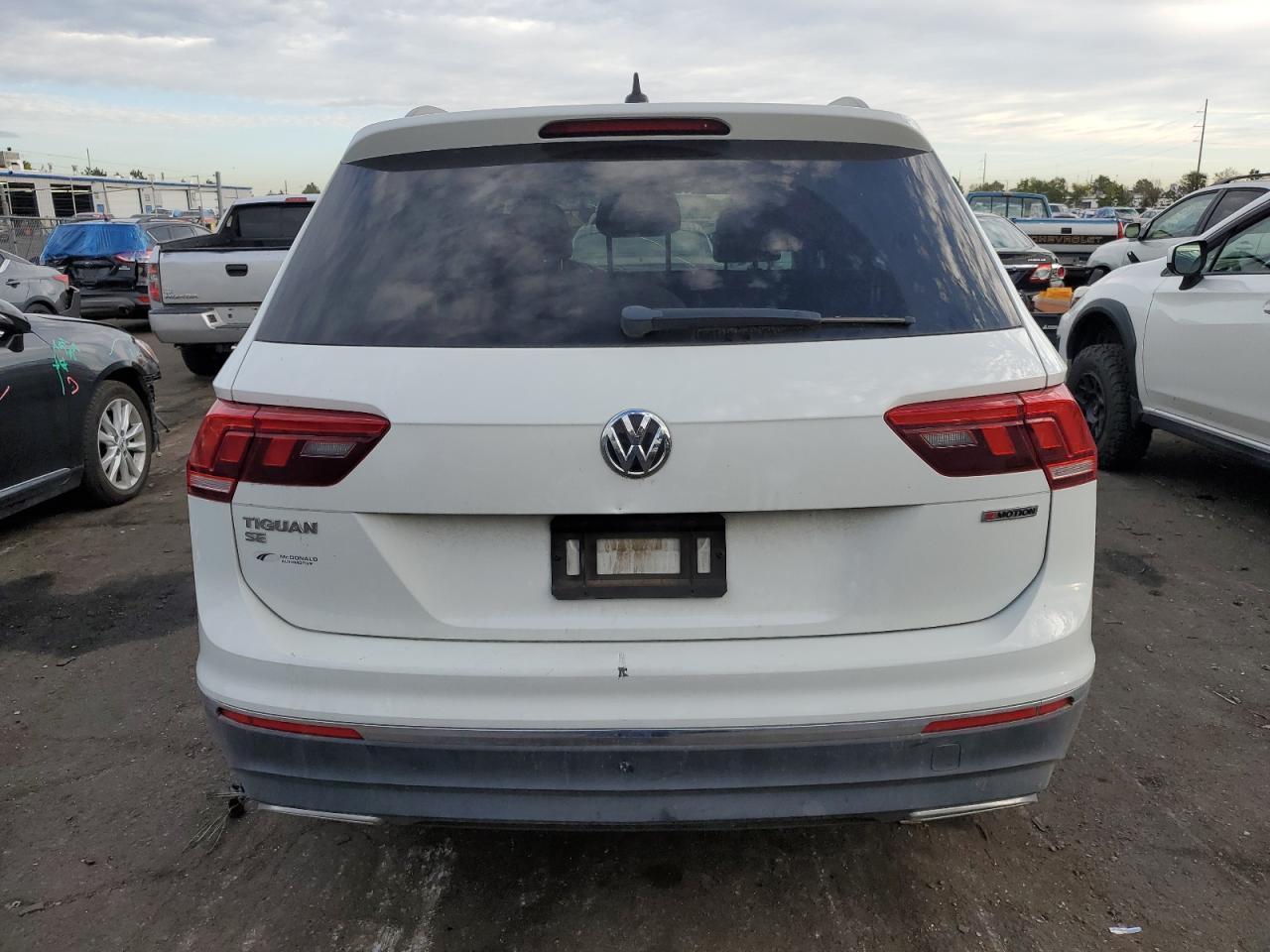 2021 Volkswagen Tiguan VIN 3VV2B7AXXMM126829 Copart auction photo, front end damage thumbnail 6