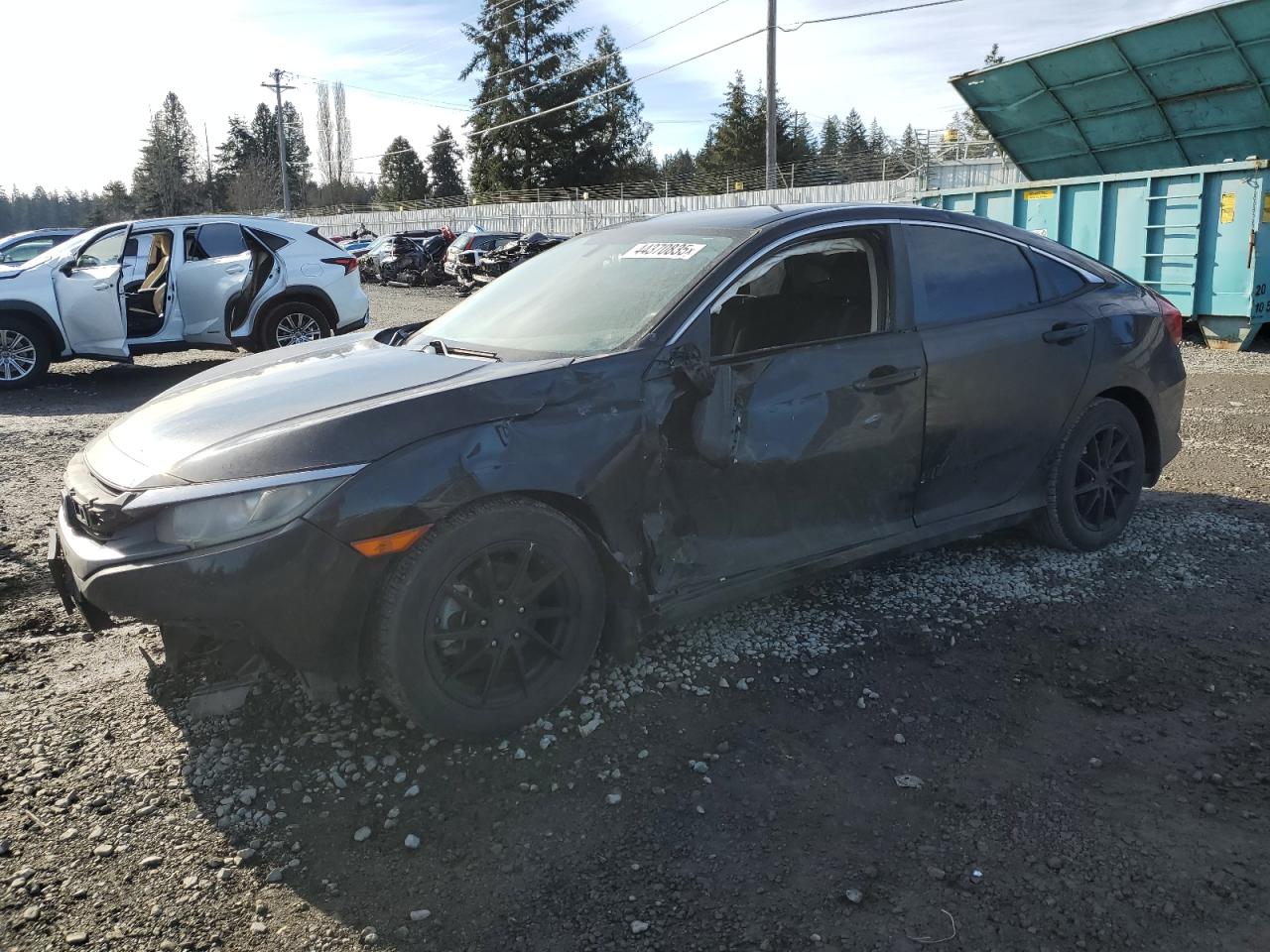 2017 Honda Civic VIN 2HGFC2F59HH527656