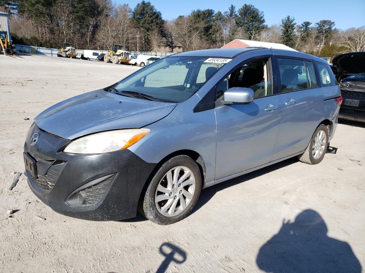 2012 Mazda 5 VIN JM1CW2BL8C0105999