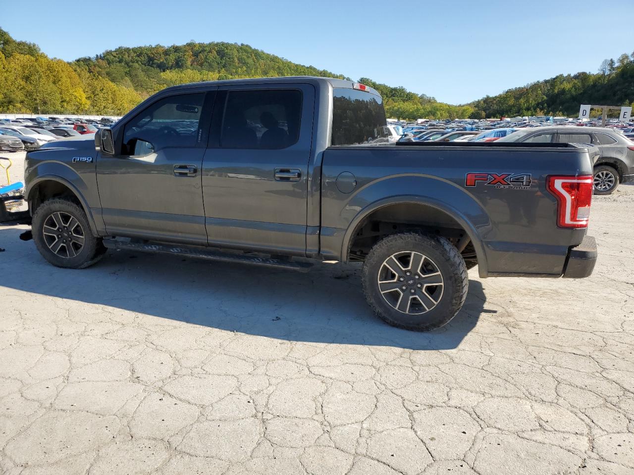 2016 Ford F-150 VIN 1FTEW1EF5GFB83376 Copart auction photo, front end / side damage thumbnail 2
