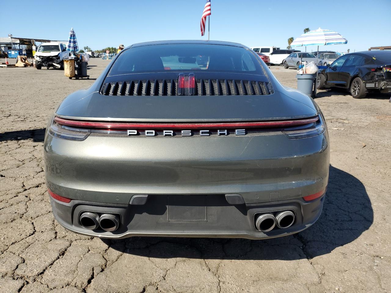 2020 Porsche 911 VIN WP0AA2A92LS206312 Copart auction photo, front end damage thumbnail 6