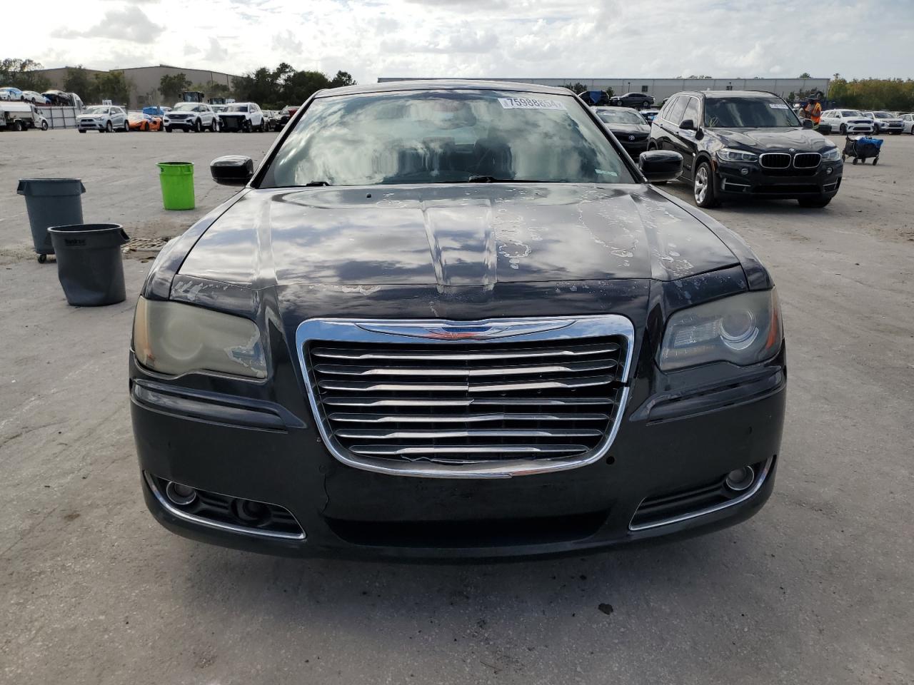 2014 Chrysler 300 VIN 2C3CCABT0EH189824 Copart auction photo, rear end / front end damage thumbnail 5